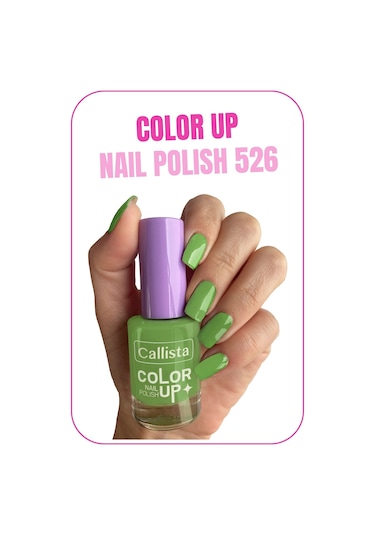 Callista Color Up Nail Polish Oje 526 Fine By Me - Yeşil