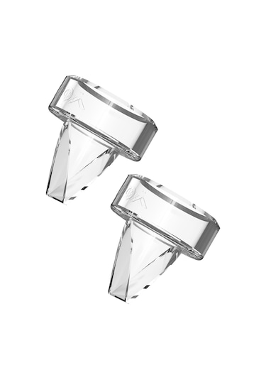 Youha Elektrikli Göğüs Pompası Yedek Aksesuar Seti, 2 Adet Ördek Dili Valf Yumuşak Gıda Sınıfı Silikon İle The Ins Taşınabilir Göğüs Pompası İçin.