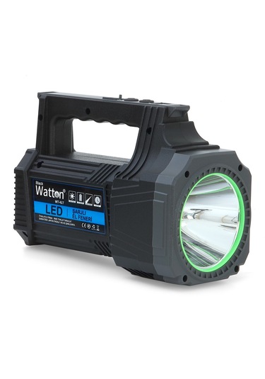 Watton Wt-417 Led Şarjlı El Feneri 25w