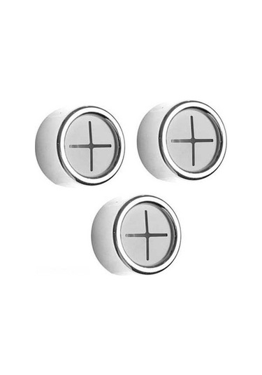 Besthome1 3'lü Yapışkanlı Banyo Havlu Askısı - Malzeme: Abs, Yumuşak Silikon Kıskaç, Çift Sabitleme, Gümüş Renk Gümüş