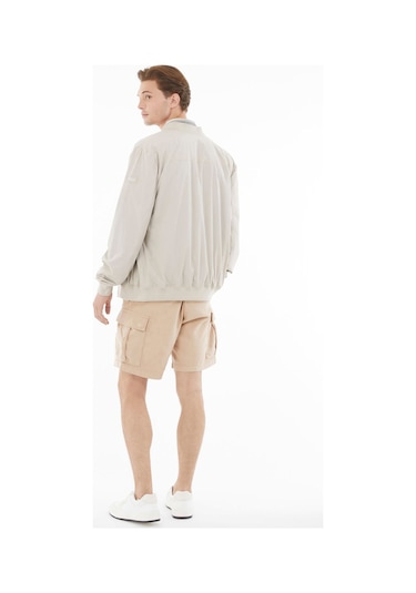 Guess Bomber Erkek Mont Bej