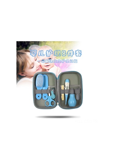 Samdoo Mavi Bebek Tırnak Kırıcı Ve Burun Emici C Modeli Kombinasyon Seti - Toksiksiz, Dayanıklı Anne Ve Çocuk Ürünü