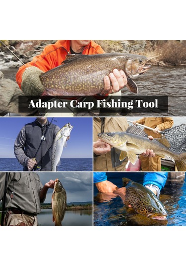 Yaozixa Alüminyum Allyağından Yapılmış Av Mıknatıslı Bağlayıcı, Hızlı Serbest Bırakma Özelliği, Bankstick Ve Uyarıcı İçin Uygun, M3/8" Dişli 1 Adet