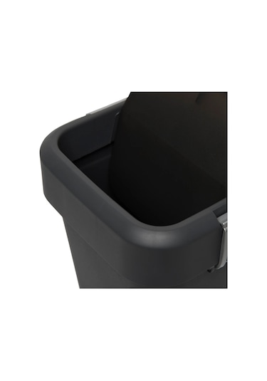 Motek COB-410 Comfort Dustbin 8 Litre Çöp Kovası Siyah-Antrasit