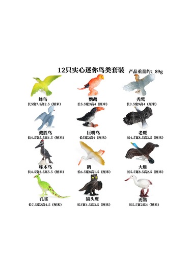 Çocuklar İçin Bilişsel Oyuncaklar Simülasyon Kuş Hayvan Modeli Kuş Ağaçkakan Papağan Baykuş Tavus Kuşu Süs Seti Dt Katı Mini Kuşlar 12 Model