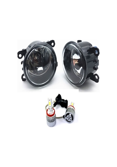 Renault Twingo 2010 Beyaz Işık Led Xenon Sis Farı Seti