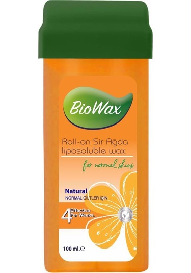 Biowax Naturel Normal Ciltler için Roll-On Sir Ağda 100 ML