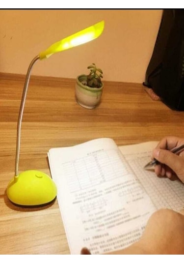 Led Masa Lambası Ofiste Ve Ev Dekorasyonu Pilli Masa Üstü Lamba