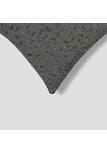 Sezyon Yuna Desenli 30x50 Zeytin Grisi Kırlent Kılıfı Zeytin Gri