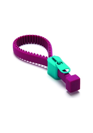 Yaratıcı Silikon Fermuarlı Çok Fonksiyonlu Kaydırmalı Konserve Ve Şişe Açacağı, Boyut: Açacak 5 Diğer Diğer