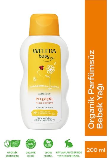 Weleda Baby Calendula Bebek Yağı 200 ML