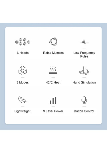 Leezsing Boyun Isıtmalı Masaj Aleti Elektrikli Pluse Masaj Aleti Boyun Omuz Ağrısı Giderici Kadınlar Erkekler İçin Kasları Rahatlatır Beyaz