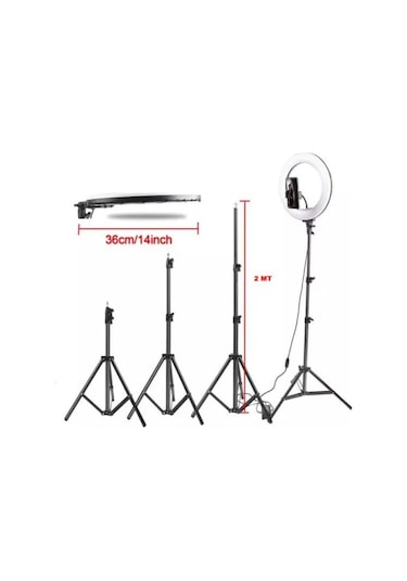 Ring Fill Light 14" Youtuber Video Kuaför Çekimleri için