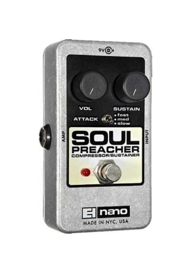 Electro Harmonix Soul Preacher Compressor & Sustainer Pedalı