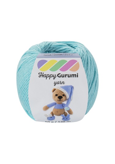 Happy Yarn Happy Gurumi Amigurumi Örgü İpi 50gr 130m Turkuaz
