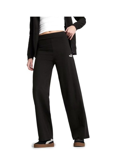 Puma Ess Logo High-waist Leggings Kadın Pantalon 682428-01 Siyah