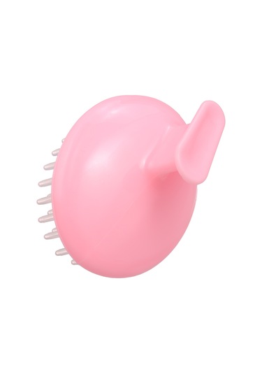 Samdoo Pembe Silikon Saç Bakıma Masaj Fırçası - Derin Temizleme, Kan Akışını Artırma, Saç Kökü Güçlendirme, Ters Tenidirme Önleme