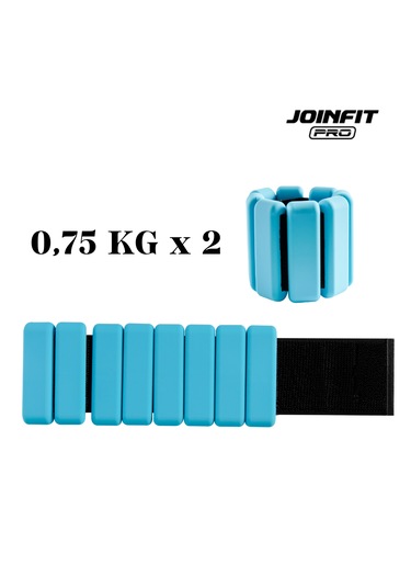 Joinfit El Ve Ayak İçin Bilek Ağırlığı 0,75 Kg 2 Adet Mavi