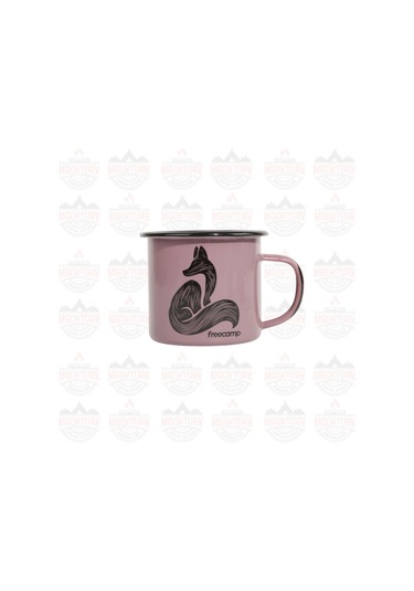 Freecamp Campers Emaye Mug 350ml Lila Bej