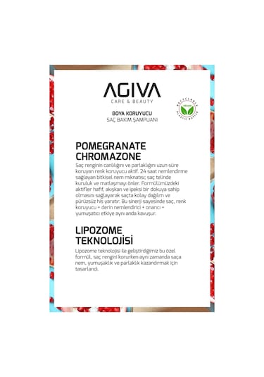 Boya Koruyucu Nemlendirici Saç Bakım Şampuanı-500ml
