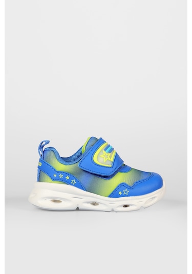 Vicco Kita Iı Işıklı Erkek Bebek Saks Mavi Spor Ayakkabı Saks Mavi