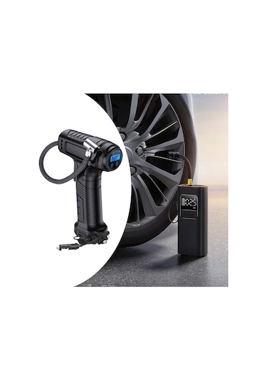 Homyl Araç El Tipi Lastik Şişirme Hava Dijital-ekran