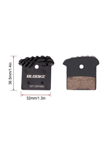 Novahub Shimano Mtb Bisiklet İçin Hidrolik Kaliper 1 Takım Fren Pedleri & Yay Disk Fren Pedleri