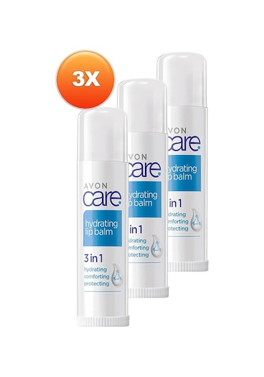 Avon Care Nemlendirici Dudak Balmı 3'lü