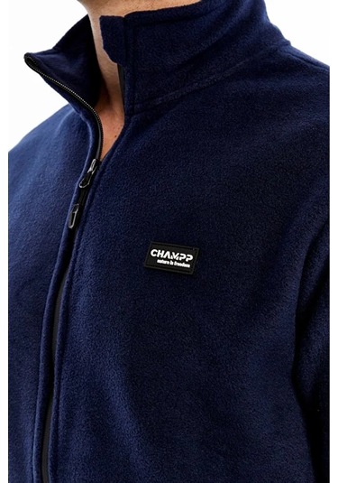 Champp Tam Fermuarlı Unisex Polar Lacivert