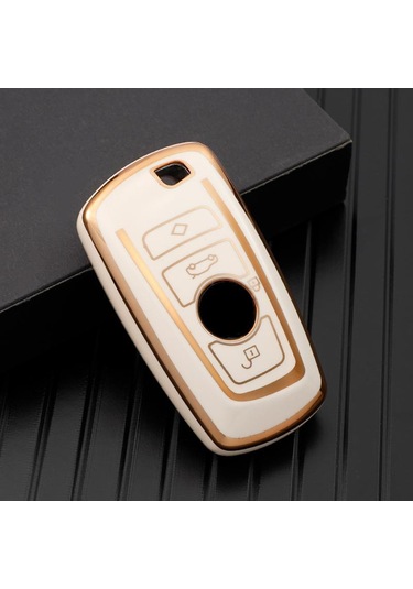 Gri Yumuşak Tpu Araba Uzaktan Anahtar Kılıfı Kabuk Fob Koruyucu Aks. Bmw Uyumlu 1 3 5 7 Serisi X1 X3 X4 X5 F10 Anahtarlık 56829906