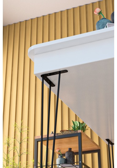 Masa Ayağı 4 Adet 85 Cm Firkete Tel Ayak Siyah