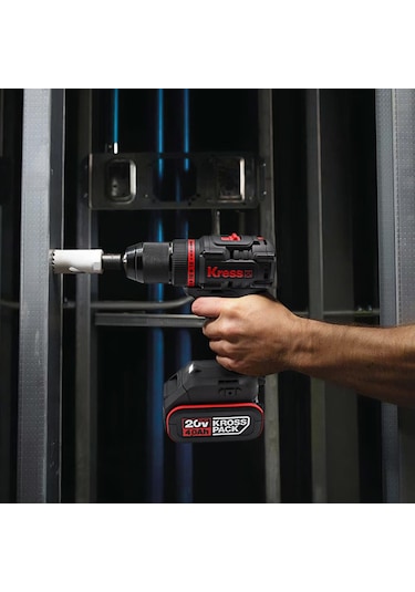 Kress KUA71.91 20V Kömürsüz Profesyonel Şarjlı Matkap Akü Dahil Değildir
