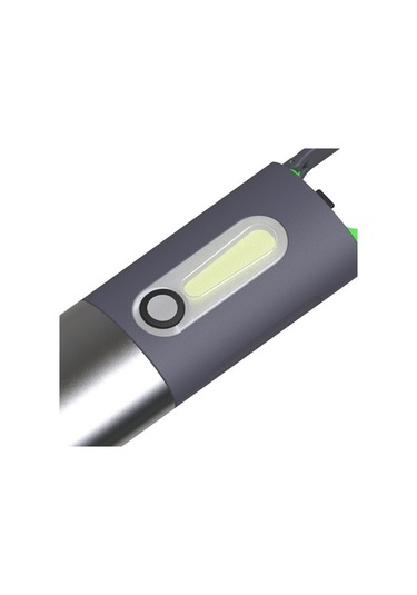 Dancemonkey Su Siyah Mini Led Kamp Işık Geçirmez Çok Fonksiyonlu Fener Anahtarlık Abs 901 + Rq Siyah