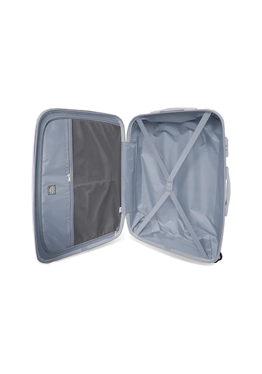 Coral High Renkli Desenli Pc Büyük Boy Valiz 70cm 16838 Mor