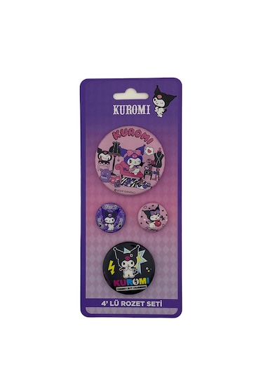 Hello Kitty&friends 4'lü Rozet Seti 3063000-4