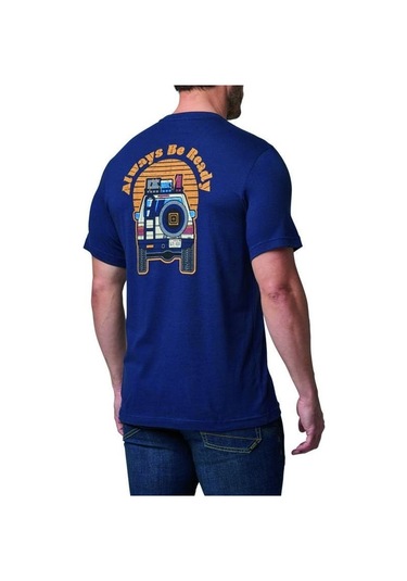 5.11 Overlander Sunset Ss Tee Lacıvert Tısort Mavi