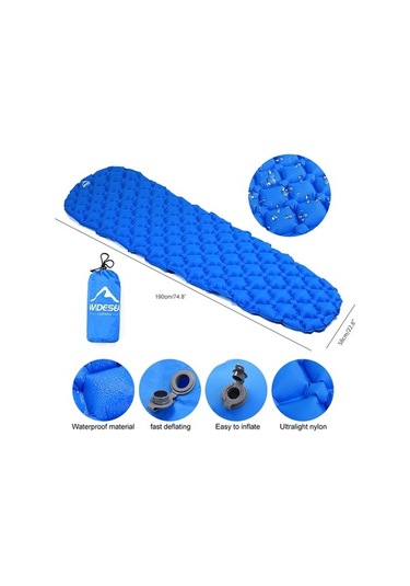Wondernest Yatağı Wscm-002 Wıdesea Turuncu Şişme Mat Katlanır Kamp Yatak Hava - Mi, Taşınabilir Ve Rahat Turuncu