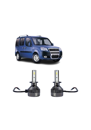 Fiat Doblo Ii Xenon Far Takimi Inwells 1 Tk H1 1Tk H7