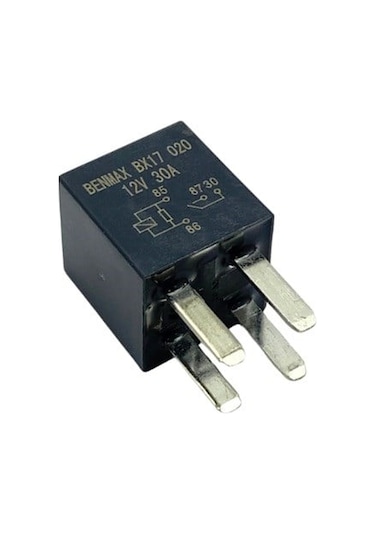 12v Röle 4 Uçlu 30 A Mikro Kare Dirençli 1-2-3-5 Ford