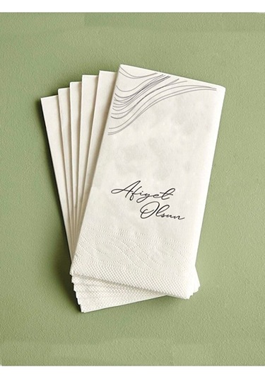 Afiyet Olsun Baskılı Peçete 33x33 Cm 20 Adet