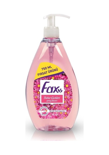 Fax Pembe Bahar Çiçekleri Sıvı Sabun 750 ML