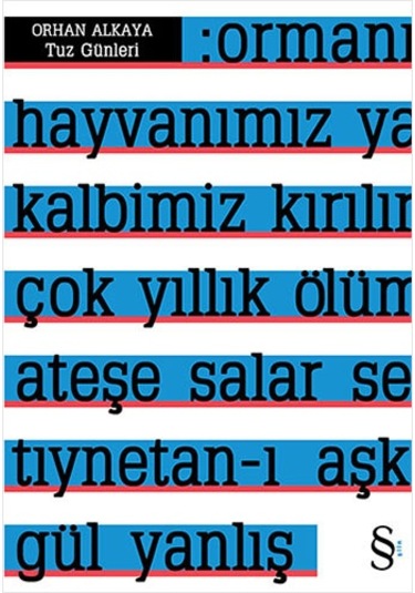 A Etika + Parçalanmış Divan + Tuz Günleri + Okuma Sticker'ları