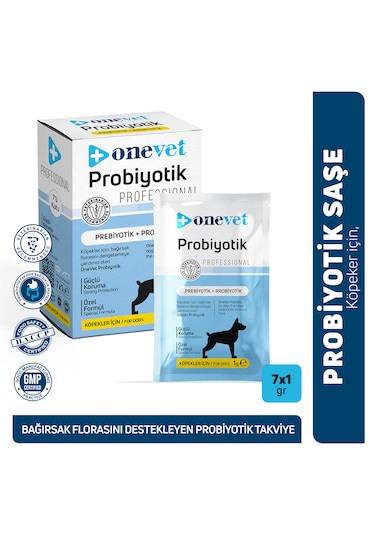 Onevet Probiyotik Saşe 7x1 Gr Köpek