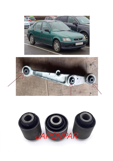 3 Adet Honda Euro Civic Arka Salıncak Burcu 1 Salıncak İçin