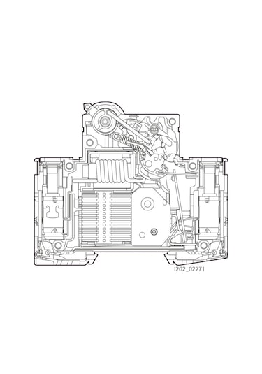 Siemens 5SL6125-6YA 1 Fazlı 25A B Tipi 6 kA Otomatik Sigorta
