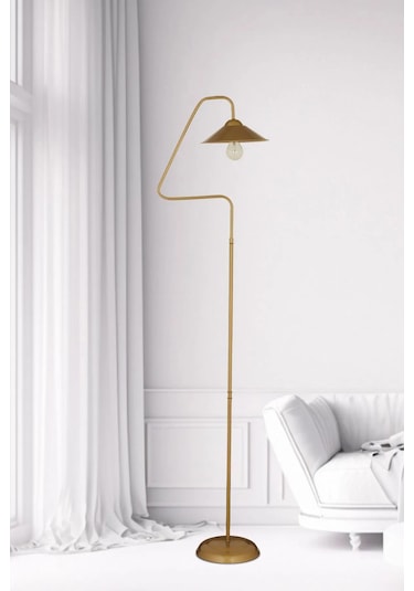 Apliqa Helga Eskitme Dekoratif Tasarım Retro Modern Metal Lambader