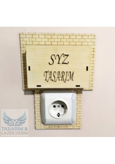 Priz için Telefon Tablet Aparatı Krem