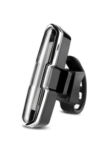 6017-mavi Kırmızı Çakarlı Usb Şarjlı Bisiklet Stop Lambası