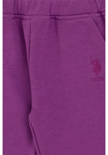 U.s. Polo Assn. Kız Çocuk Menekşe Eşofman Altı 50296406-vr037 Menekse