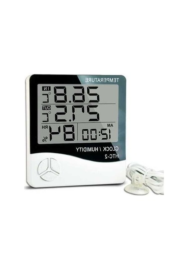 Pazly Geniş Ekranlı Sera İçi Termohigrometre: Sıcaklık/nem İzleme